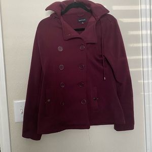 Marron Peacoat
